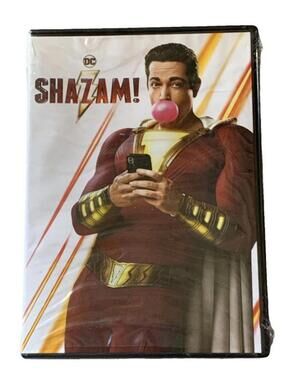 Shazam! DVD 2019 DC Superhero Movie Starring Zachary Levi PG-13
